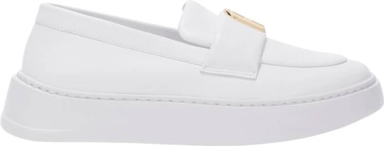 Furla Loafers White Dames