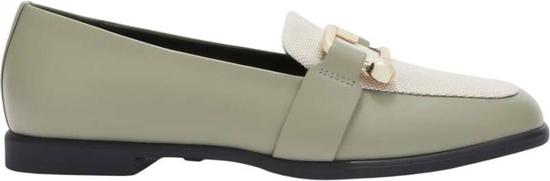 Furla Nuvola Loafers Green Dames