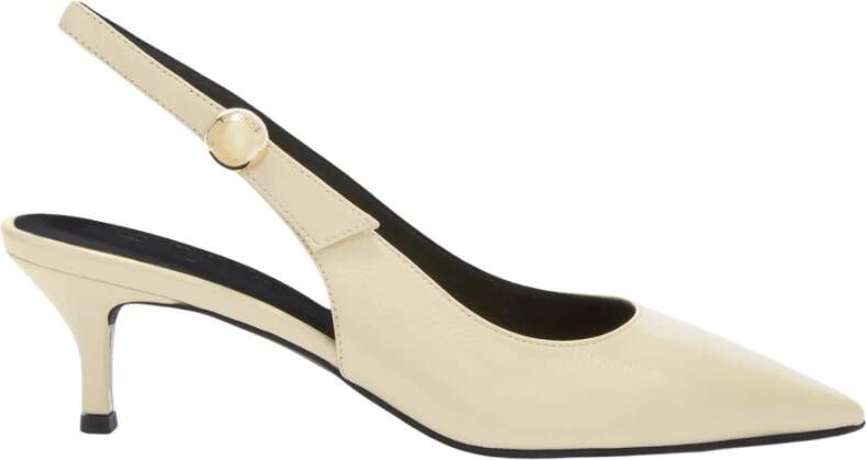 Furla Sfera Slingback Beige Dames