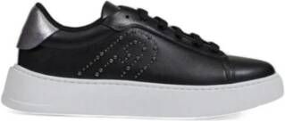 Furla Zwarte Leren Sneaker Dames Collectie Black Dames