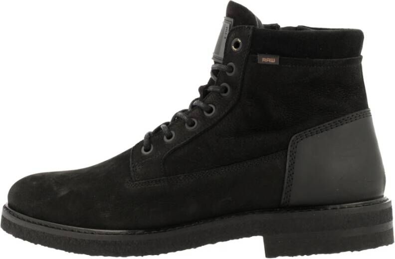 G-Star Casual Nubuck Enkellaars Zwart Heren