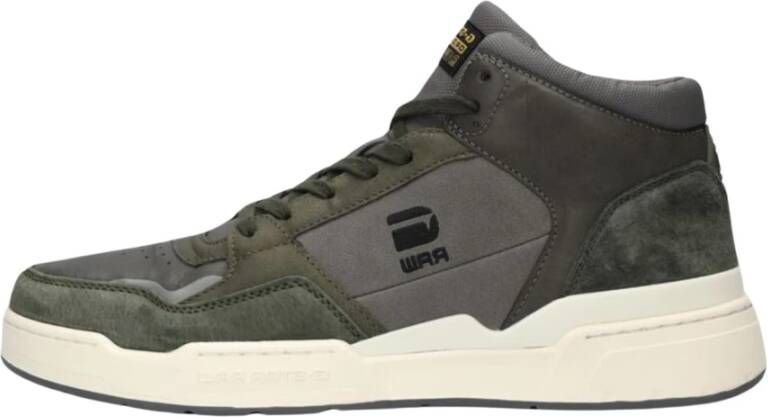 G-Star Groene Hoge Sneakers Attacc Mid Lay Green Heren