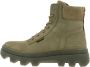 G-Star Raw Noxer Hgh Nub M Veterboots Laarzen Met Veters Heren Groen - Thumbnail 3