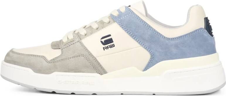 G-Star Trendy lage sneaker met logo Blauw Heren