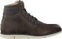 Gaastra Grijze Leren Sneaker Iberian Mid Gray Heren - Thumbnail 1