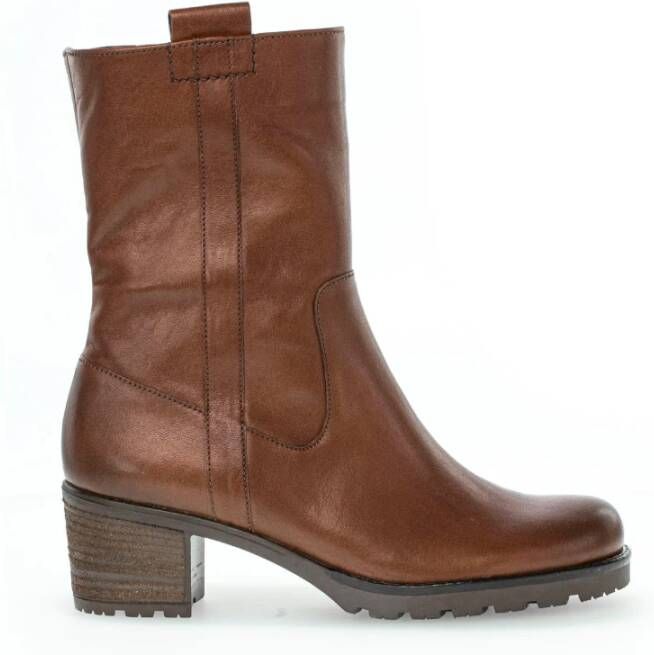 Gabor Ankle Boots Brown Dames