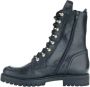 Gabor Veterboots Dames Laarzen Damesschoenen Leer 92.723.57 Zwart Maat - Thumbnail 2