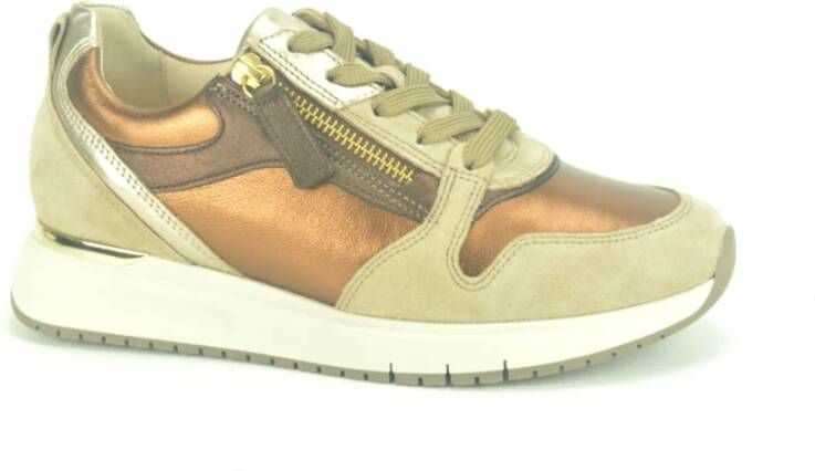 Gabor Beige Copper Runner Tiret Beige Dames