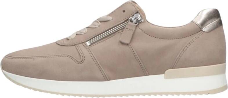 Gabor Beige Lage Sneakers 420 Beige Dames