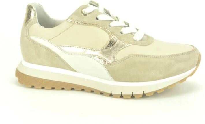 Gabor Beige Runner Sneaker Beige Dames