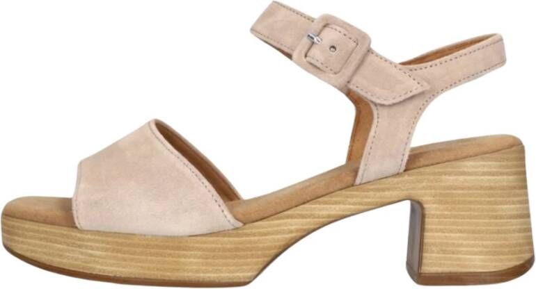 Gabor Beige Sandaal 721.1.0 Stijlvol Comfort Beige Dames