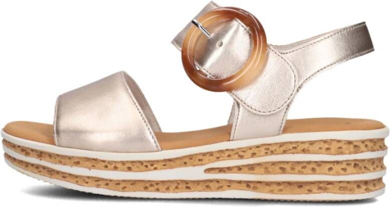 Gabor Beige Sandal 550.2 Beige Dames