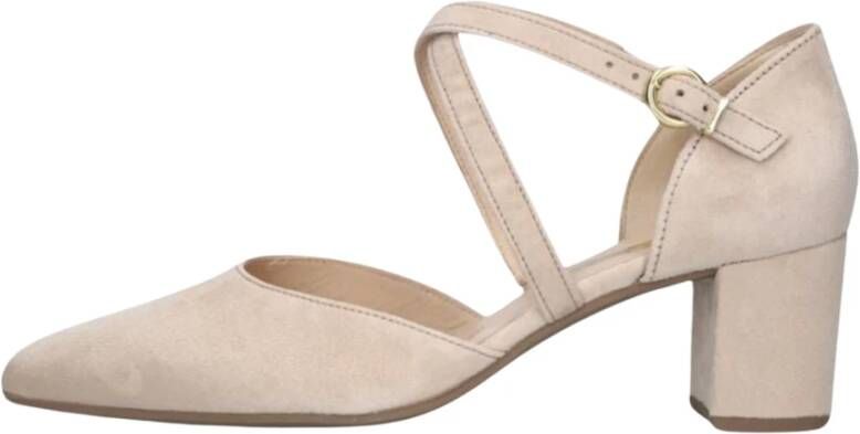 Gabor Beige Sandalen 343 Elegante Tijdloze Stijl Beige Dames