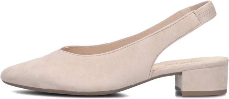 Gabor Beige Slingbacks 520.3 Beige Dames