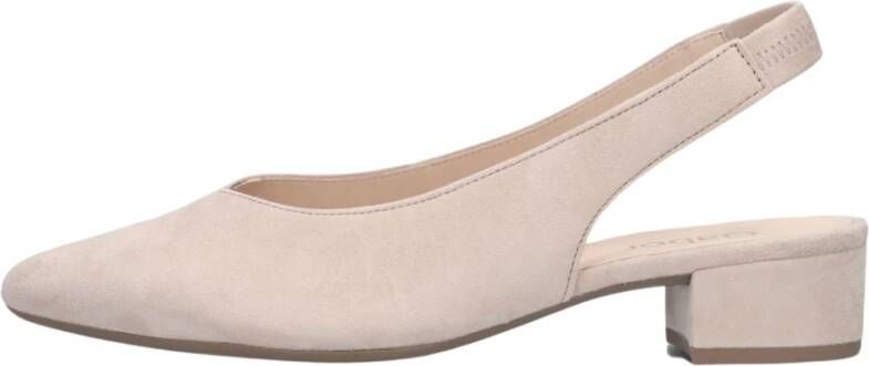 Gabor Beige Slingbacks 520.3 Beige Dames