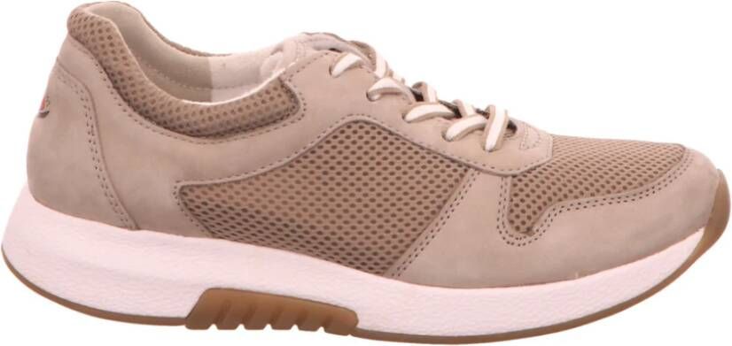 Gabor Beige Sneakers Beige Dames