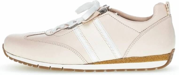 Gabor Beige Sneakers voor Dames Beige Dames