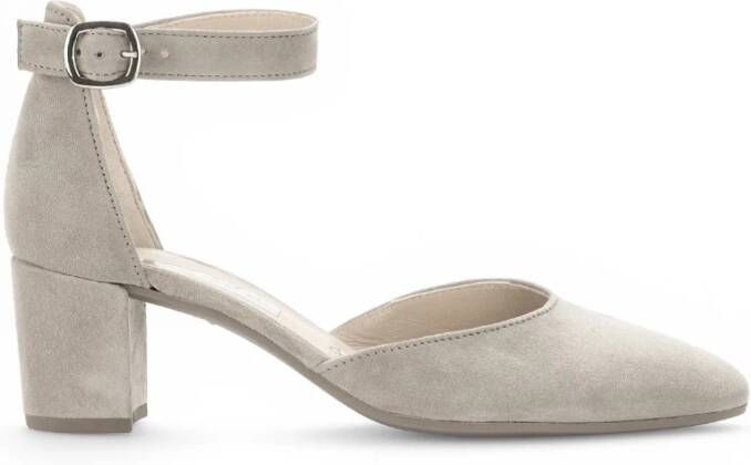 Gabor Beige suède leren pumps Beige Dames