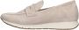 Gabor Beige Suède Loafers Stijlvolle Comfortabele Schoenen Beige Dames - Thumbnail 3