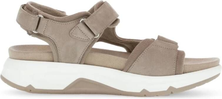 Gabor Beige wandelsandaal voor vrouwen Beige Dames