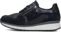 Gabor Blauwe Lage Mode Sneakers Blue Dames - Thumbnail 2