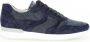 Gabor Blauwe Leren Sneakers Blue Dames - Thumbnail 3