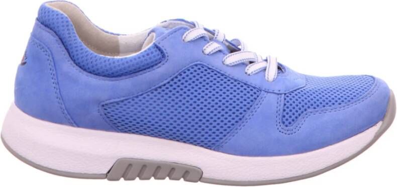 Gabor Blauwe Sportschoenen Blue Dames