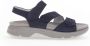 Gabor Blauwe Suède Sportsandalen Blue Dames - Thumbnail 1