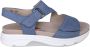 Gabor rollingsoft sensitive 86.885.26 dames rollende wandelsandaal blauw - Thumbnail 2