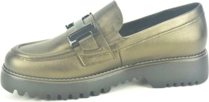 Gabor Bronze Moccasin Schoenen Yellow Dames