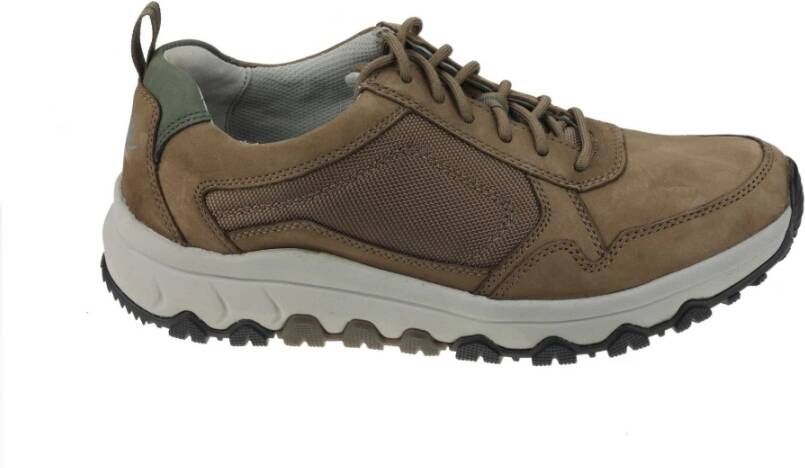 Gabor Bruine Heren Wandelsneakers Brown Heren