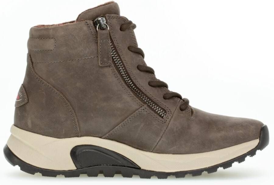 Gabor Bruine Nubuck Rollingsoft Sensitive Schoenen Brown Dames