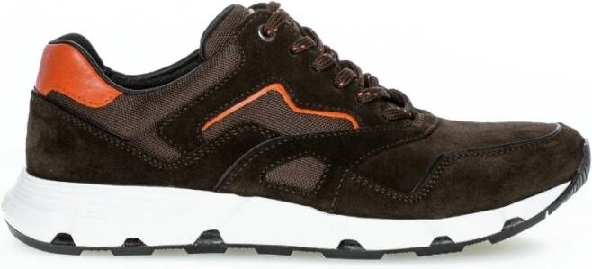 Gabor Bruine Suède Sport Mode Mand Brown Dames