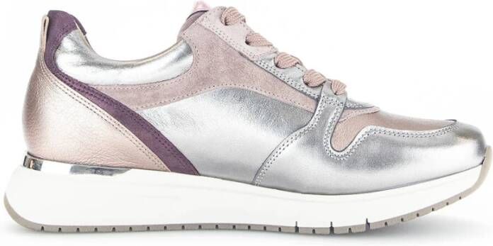 Gabor Casual Sneakers met Shine Finish Multicolor Dames