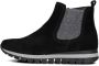 Gabor Chelsea Boot 451 Zwart Suède Black Dames - Thumbnail 2