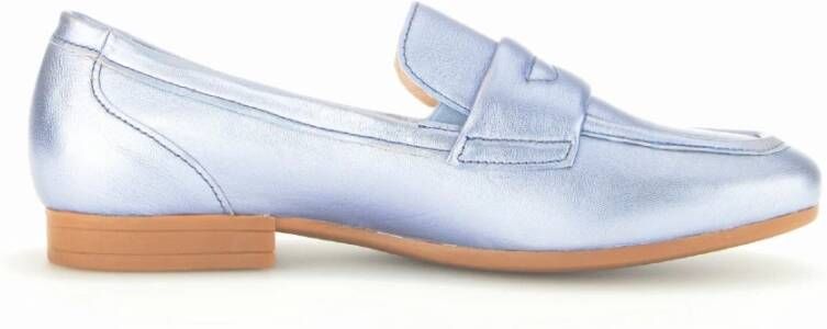 Gabor Comfortabele dames loafers Blue Dames