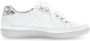 Gabor Comfortabele witleren sneaker met versieringen White Dames - Thumbnail 2