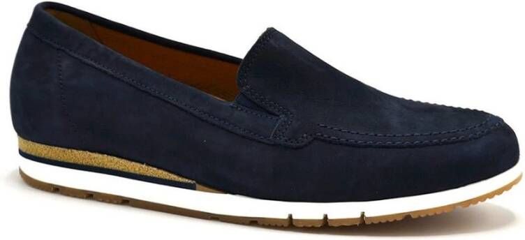 Gabor Dames Mocassin Slip-On Comfort Schoenen Blue Dames