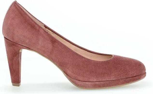 Gabor Elegant Velvet Evening Heels Pink Dames