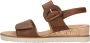 GABOR Sandalen Dames 752 Maat: 39 Materiaal: Leer Kleur: Camel - Thumbnail 3