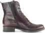 Gabor Elegante Leren Dameslaars Bruin Brown Dames - Thumbnail 1