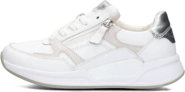 Gabor Elegante witte sneakers voor dames White Dames