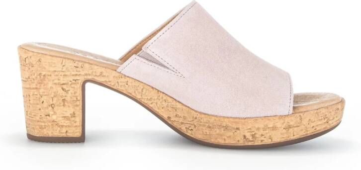 Gabor Flat Sandals Roze Dames