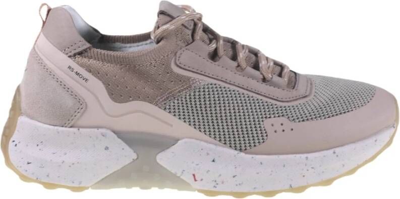 Gabor Flexibele Beige Walking Sneaker Multicolor Dames