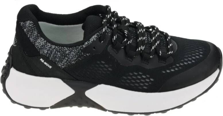 Gabor Flexibele Walking Sneaker Black Dames