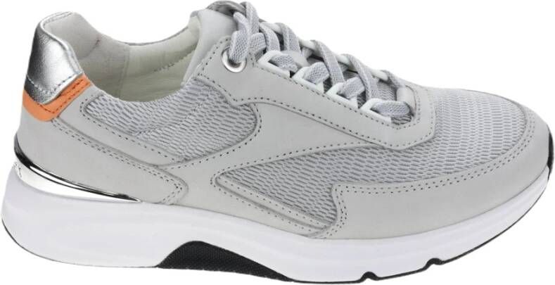 Gabor Flexibele Walking Sneaker Gray Dames