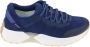 Gabor rollingsoft sensitive 26.994.36 dames rollende wandelsneaker blauw - Thumbnail 2