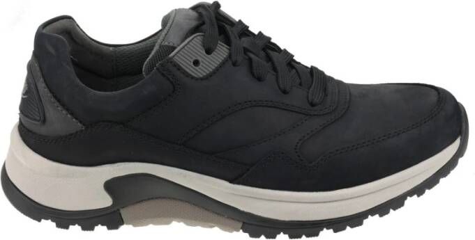 Gabor Flexibele Zwarte Wandelsneakers Black Heren