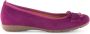 Gabor Fuchsia Leren Ballerina Schoenen Purple Dames - Thumbnail 1