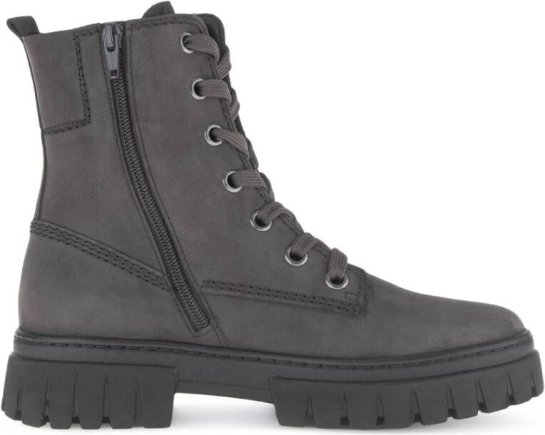 Gabor Grijze Casual Gesloten Booties Vrouwen Gray Dames